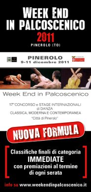 1777 Weekend in Palcoscenico Concorso Internazionale di Danza Classica e Moderna