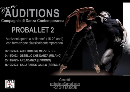 A.A.A. AUDIZIONI PROBALLET 2