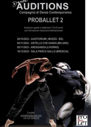 audizioni proballet 2