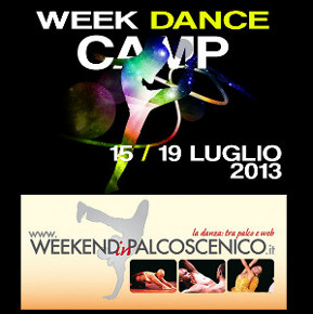 WEEK DANCE CAMP:la scuola estiva di weekendinpalcoscenico